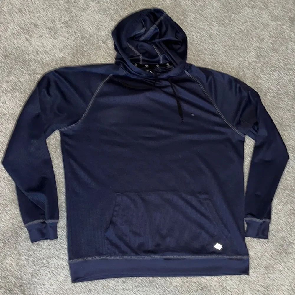 Zelos Blue Hooded pullover men’s Hoodie sweatshirt M
